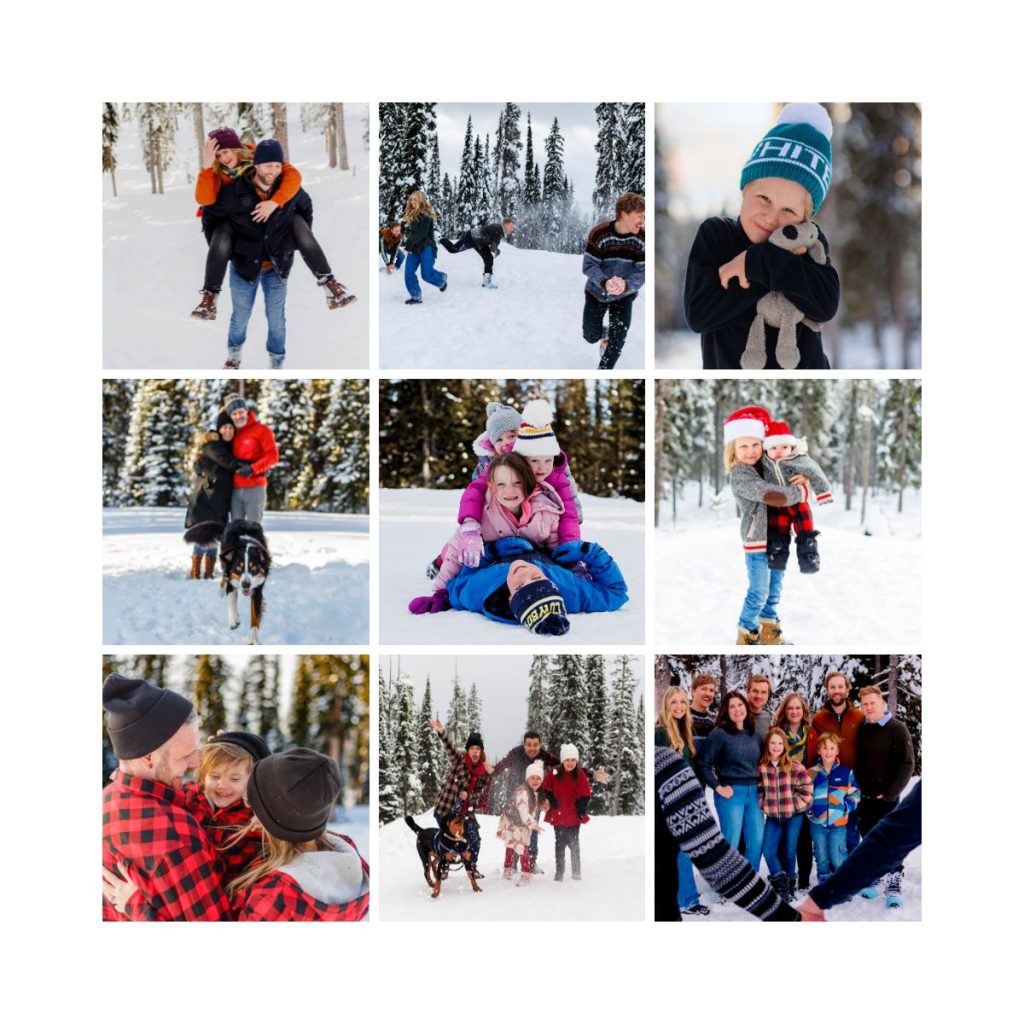candid family photos at big white mountain